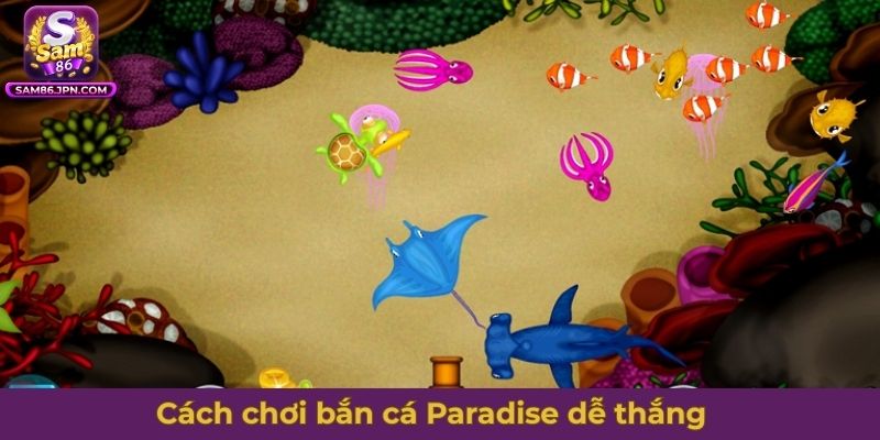 Cách chơi bắn cá Paradise dễ thắng