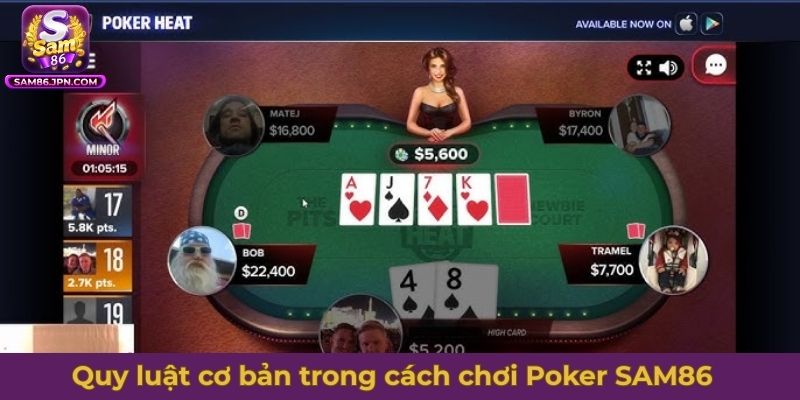 Quy luật cơ bản trong cách chơi Poker SAM86