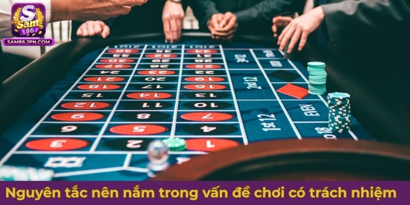 Nguyên tắc nên nắm trong vấn đề chơi có trách nhiệm