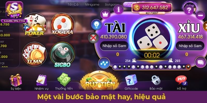 Một vài bước bảo mật hay, hiệu quả sau khi đăng ký SAM86