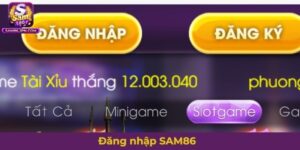 đăng nhập SAM86
